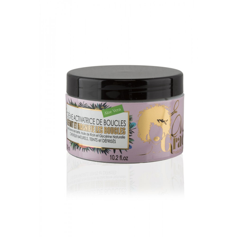 crème capillaire nourissante activatrice de boucles