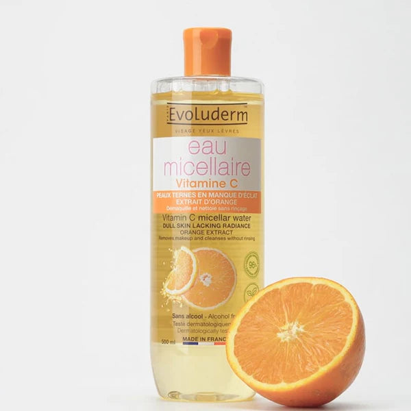 Eau micellaire enrichie en Vitamine C