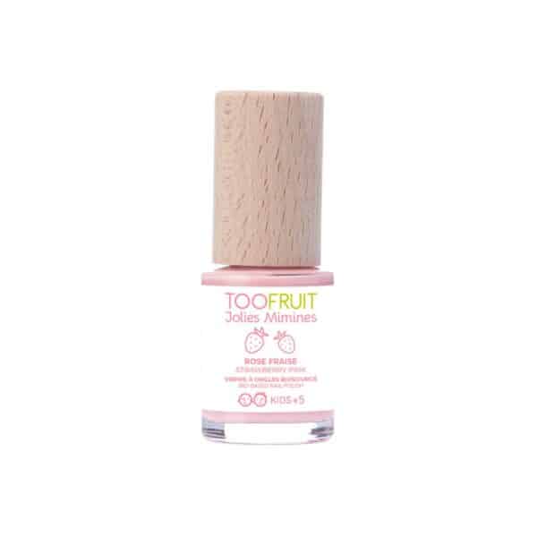 Jolies Mimines Rose Fraise Vernis à ongles