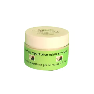 Crème pour réparer la peau du visage et les mains abîmées
