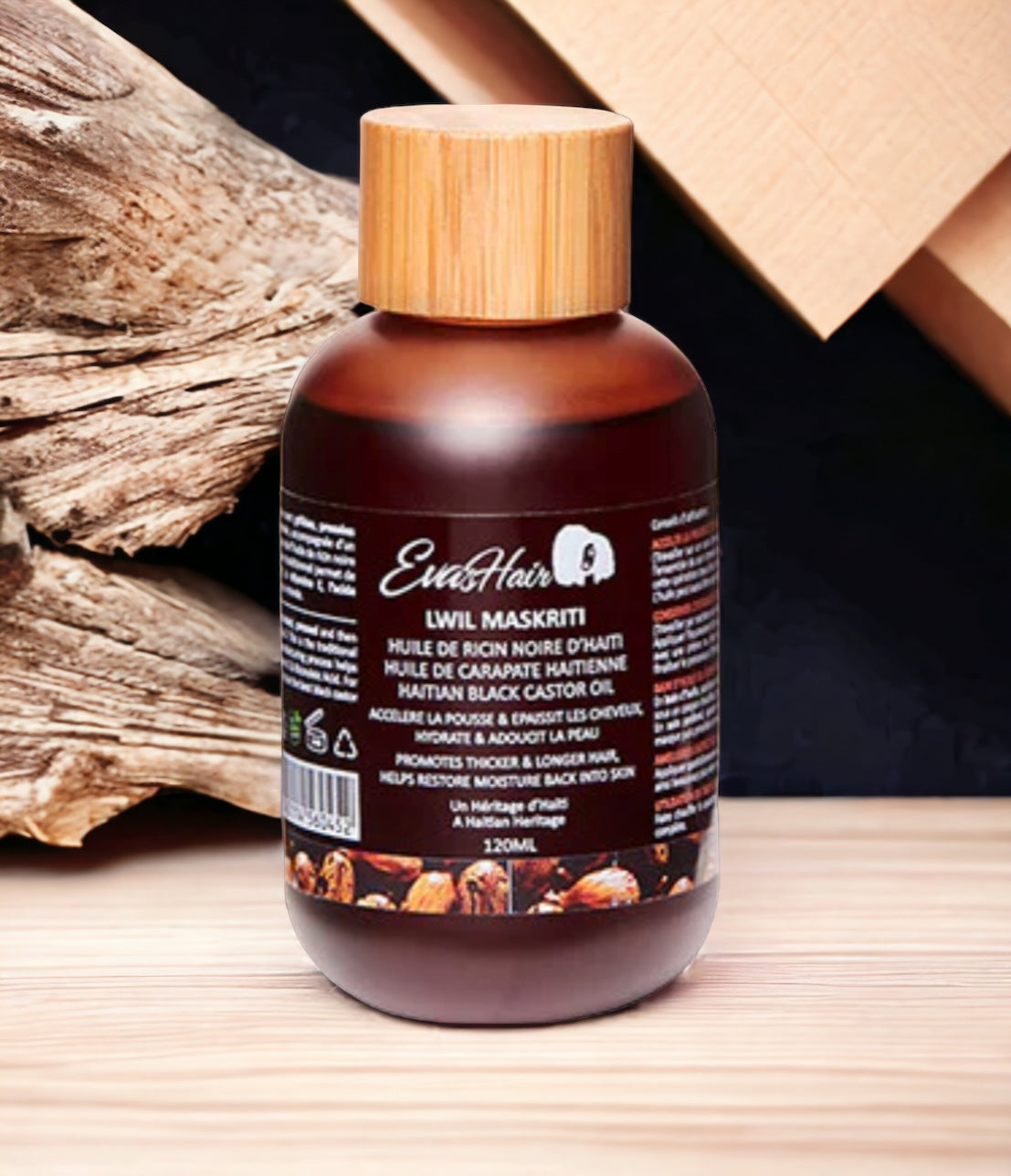 Haiti black castor oil -120ML