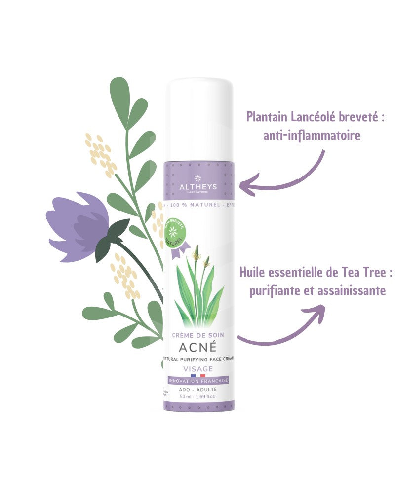 crème visage anti-acné