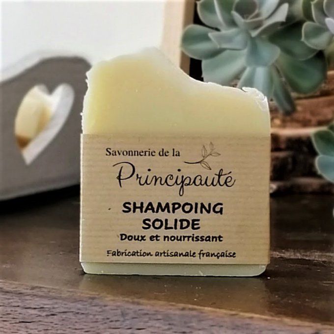 Shampoing solide doux et nourissant- 100G