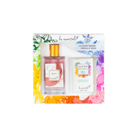 Coffret Duo Parfum & Savon naturels - MUSC