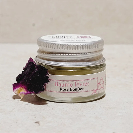 baume levres bio rosebonbon pour des lèvres gercées et très sèches